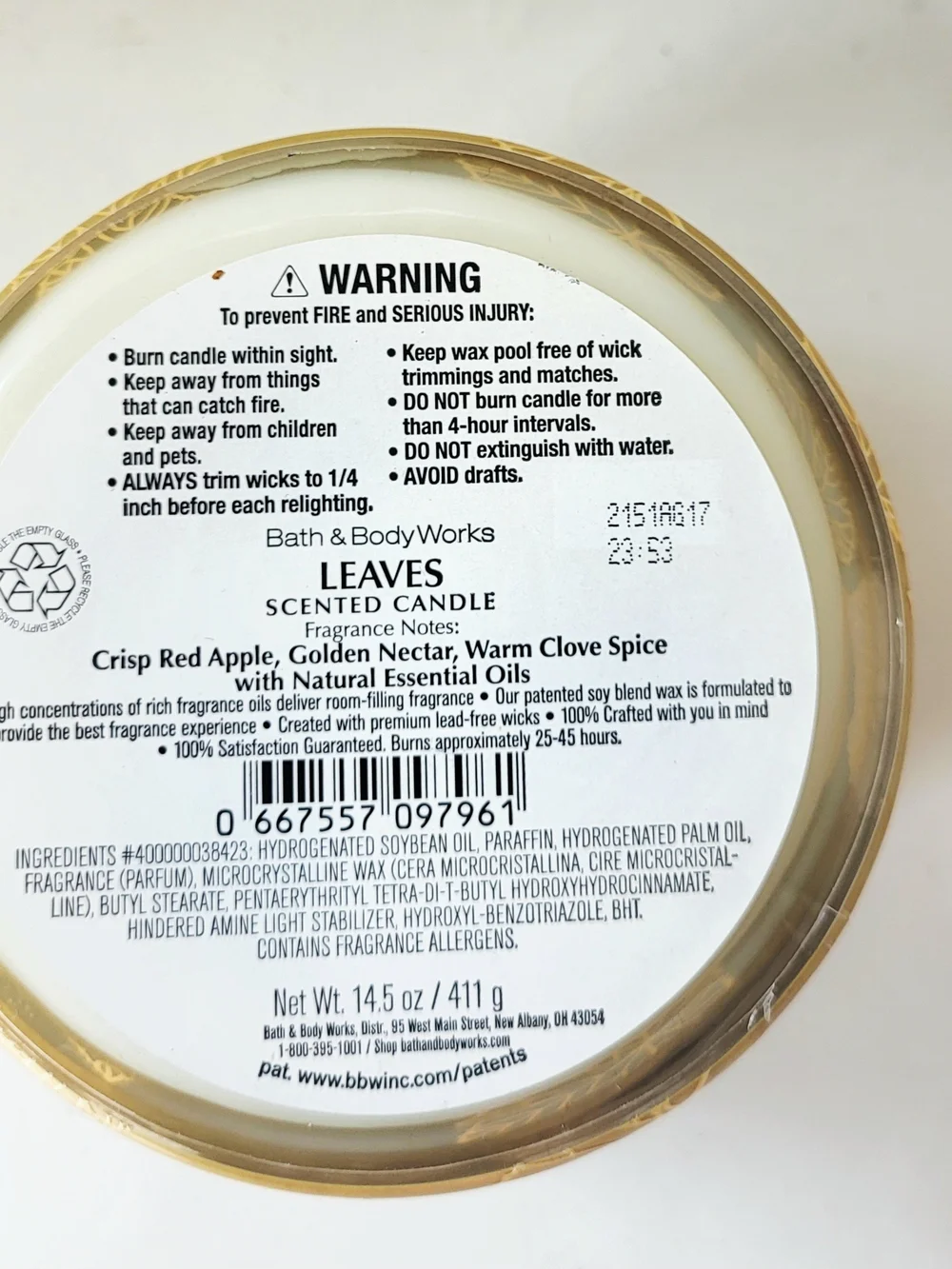 Bath & Body Works bath body